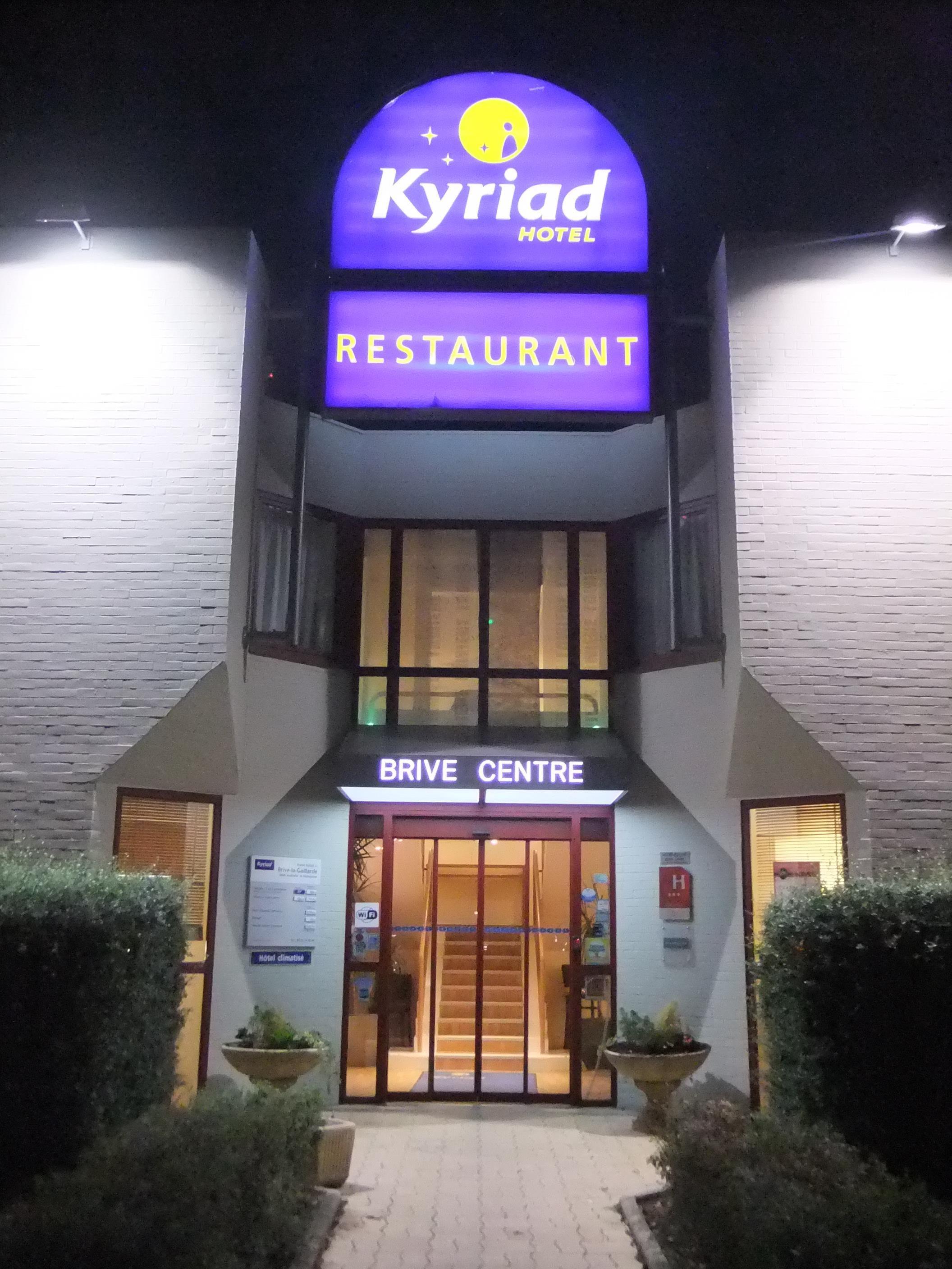 Hotel Restaurant Kyriad Brive Centre Exteriör bild