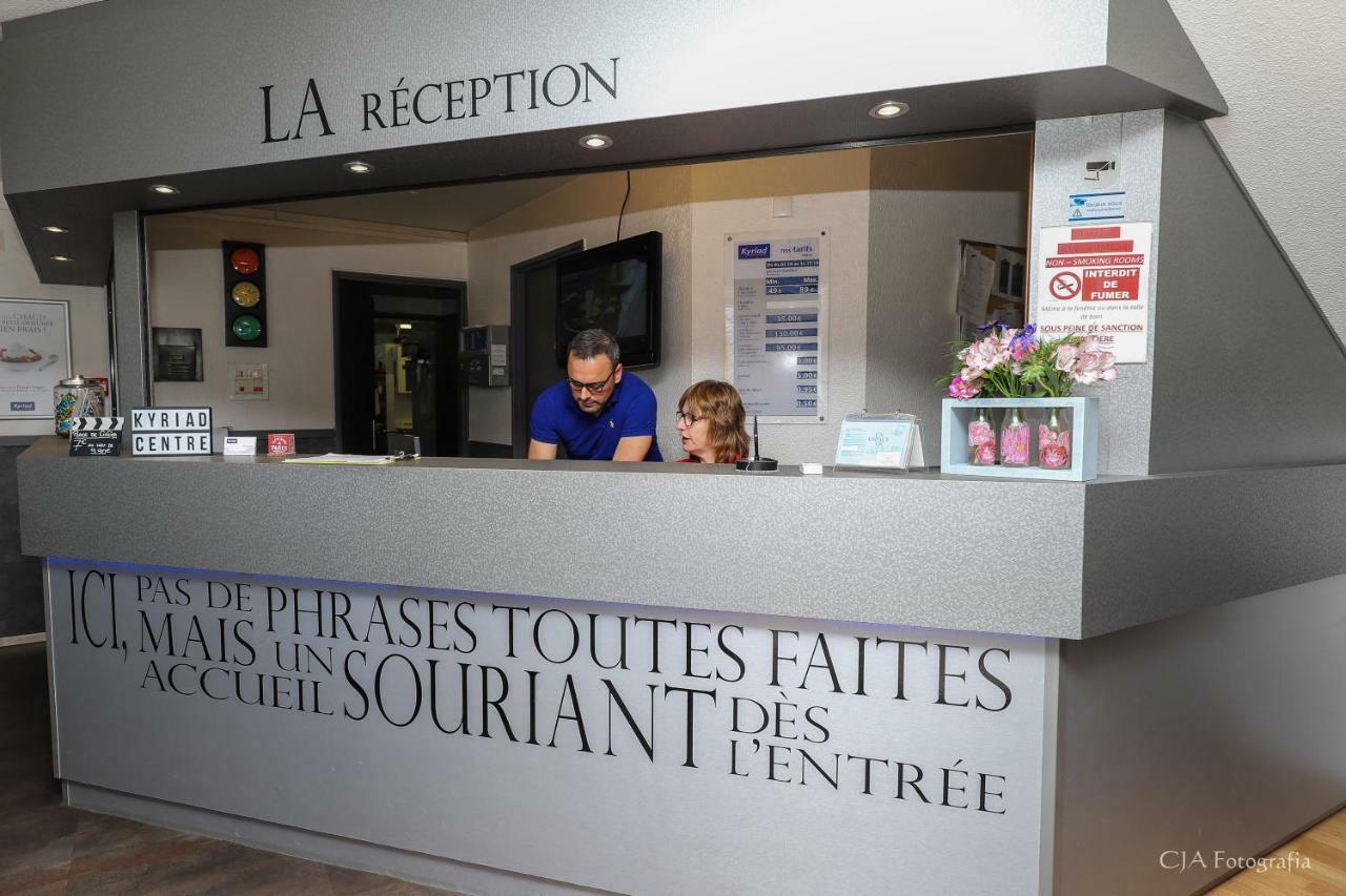 Hotel Restaurant Kyriad Brive Centre Exteriör bild